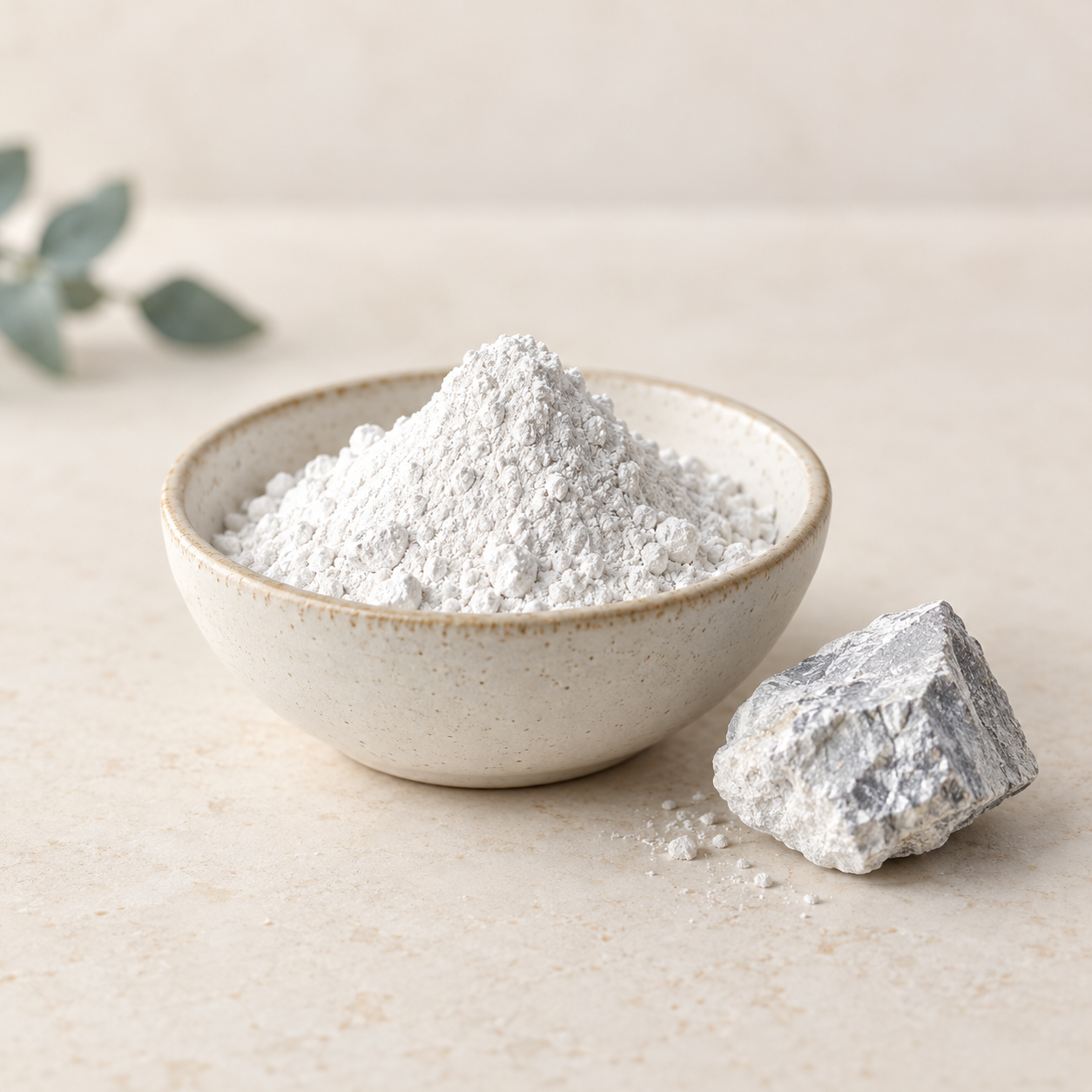 Illustration representing zinc oxide powder